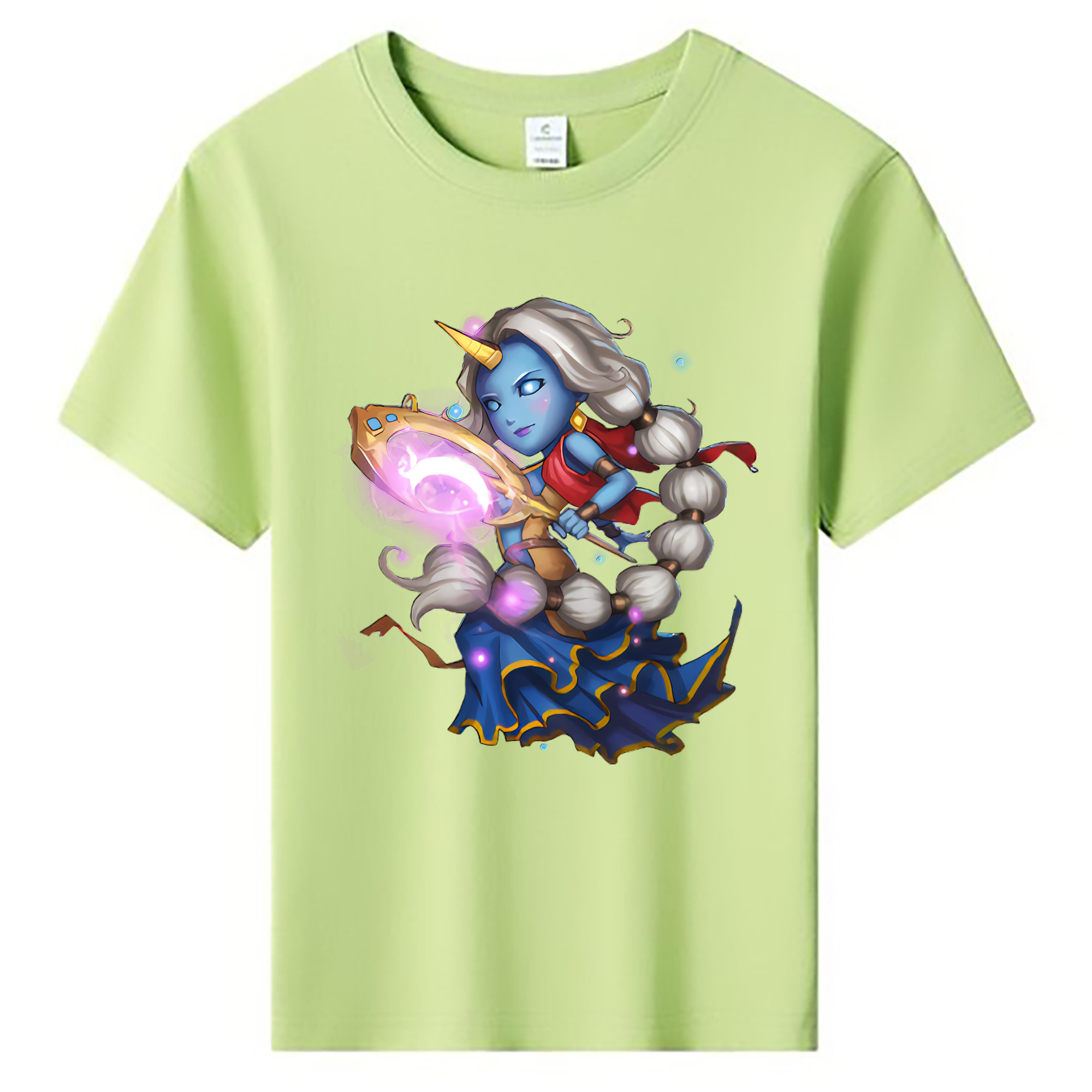 （画像用） リーグ・オブ・レジェンド League of Legends LOL 綿100％キッズTシャツ（フロントプリント）